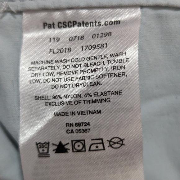 Women's Columbia PFG Omni shield cement colored fishing pants size 14 - Picture 9 of 10